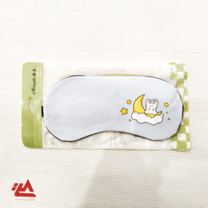 چشم‌بند خواب کمپرس‌دار (طرح ماه و ستاره)