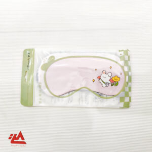 چشم‌بند خواب کمپرس‌دار (خرگوش و گل)