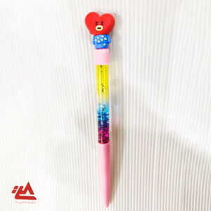 روان‌نویس آکواریوم طرح قلب قرمز