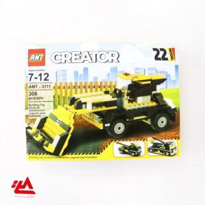 بازی فکری لگو ساختنی ۲۲ مدل ماشین راهسازی