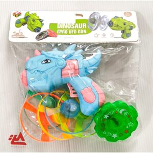 تفنگ فرفره چراغ دار دایناسور وارداتی