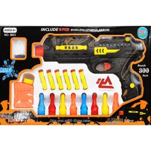 تفنگ تیر ابری تیر ژله ای با بولینگ