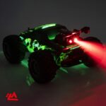 ماشین کنترلی آفرود چراغ دار دودزا شارژی (BRGHTLY) - تصویر 5