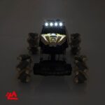 ماشین کنترلی شارژی چرخ کپسولی چراغ دار - تصویر 4