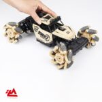 ماشین کنترلی شارژی چرخ کپسولی چراغ دار - تصویر 3