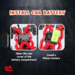 ماشین کنترلی چراغ دار دودزا شارژی - تصویر 9