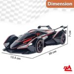 ماشین کنترلی چراغ دار دودزا شارژی سایز ۱:۱۴ - تصویر 5