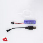 ماشین کنترلی چراغ دار دودزا شارژی سایز ۱:۱۴ - تصویر 10