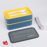 ظرف غذای دو طبقه 850 میلی‌لیتر (wonderful life) - تصویر 3