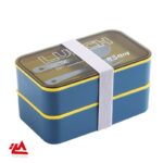 ظرف غذای دو طبقه 850 میلی‌لیتر (wonderful life) - تصویر 4