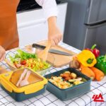 ظرف غذا مدل گورمت با چاپستیک - تصویر 8