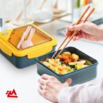 ظرف غذا مدل گورمت با چاپستیک - تصویر 6