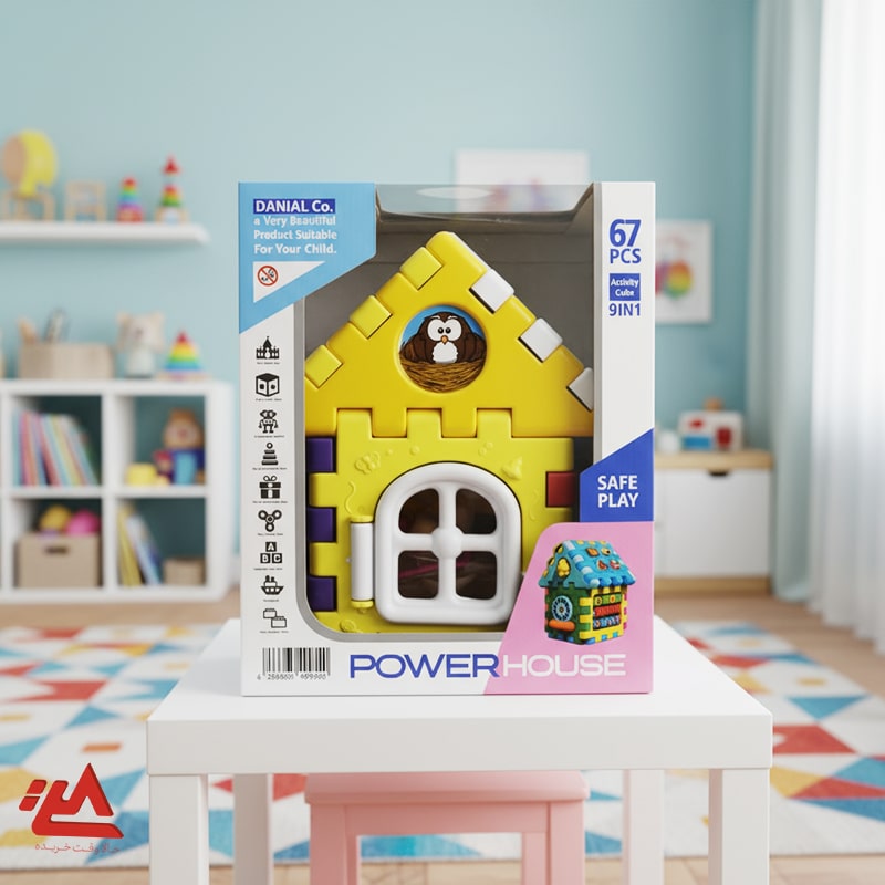 کلبه هوش دانیال 0 (2) کلبه هوش و مهارت 16 قطعه دانیال - تصویر 1