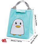 کیف حمل غذا طرح جوجه پنگوئن