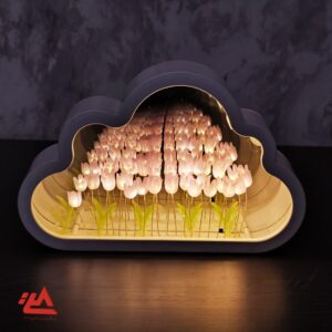 دکوری گل لاله بی نهایت