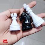 شطرنج کیفی مسافرتی به همراه مهره های بازی چکرز - تصویر 9