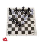 شطرنج کیفی مسافرتی به همراه مهره های بازی چکرز - تصویر 6