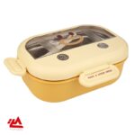 ظرف غذا داخل استیل ۲ بخشی ۴ قفل - تصویر 5