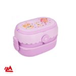 ظرف غذا ۲ طبقه فانتزی دسته دار - تصویر 3