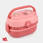 ظرف غذا ۲ طبقه فانتزی دسته دار - تصویر 4