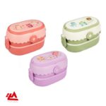 ظرف غذا ۲ طبقه فانتزی دسته دار