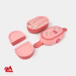 ظرف غذا ۲ طبقه فانتزی دسته دار - تصویر 5