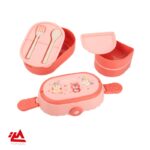 ظرف غذا ۲ طبقه فانتزی دسته دار - تصویر 6