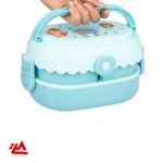 ظرف غذا ۲ طبقه فانتزی دسته دار - تصویر 8