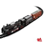 قطار ریلی باری کلاسیک چراغدار - تصویر 5