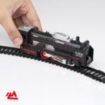 قطار ریلی باری کلاسیک چراغدار - تصویر 7