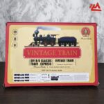 قطار ریلی باری کلاسیک چراغدار - تصویر 3