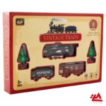 قطار ریلی باری کلاسیک چراغدار - تصویر 2