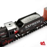 قطار ریلی باری کلاسیک چراغدار - تصویر 13