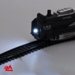 قطار ریلی باری کلاسیک چراغدار - تصویر 8